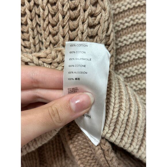 NWOT Free People Chunky Cable Knit Sweatheart Sweater Women's XS - Picture 5 of 10